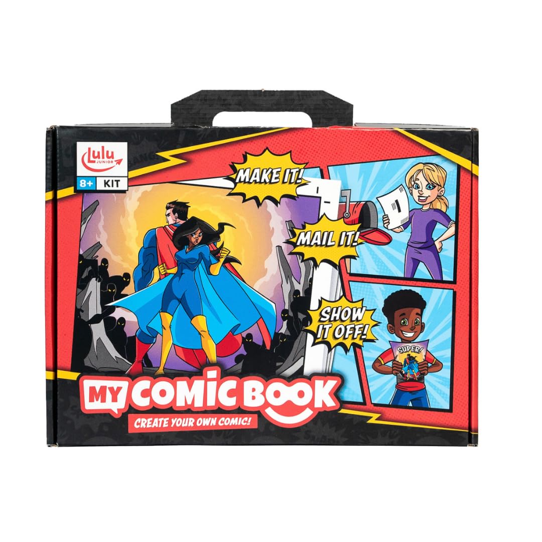 Algopix Similar Product 1 - Lulu Jr My Comic Book Making Kit