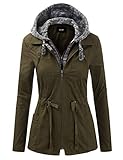 Algopix Similar Product 9 - FASHION BOOMY Womens Zip Up Safari