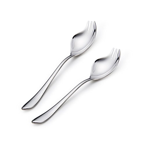 Algopix Similar Product 6 - HISSF Sporks 1810 Stainless Steel