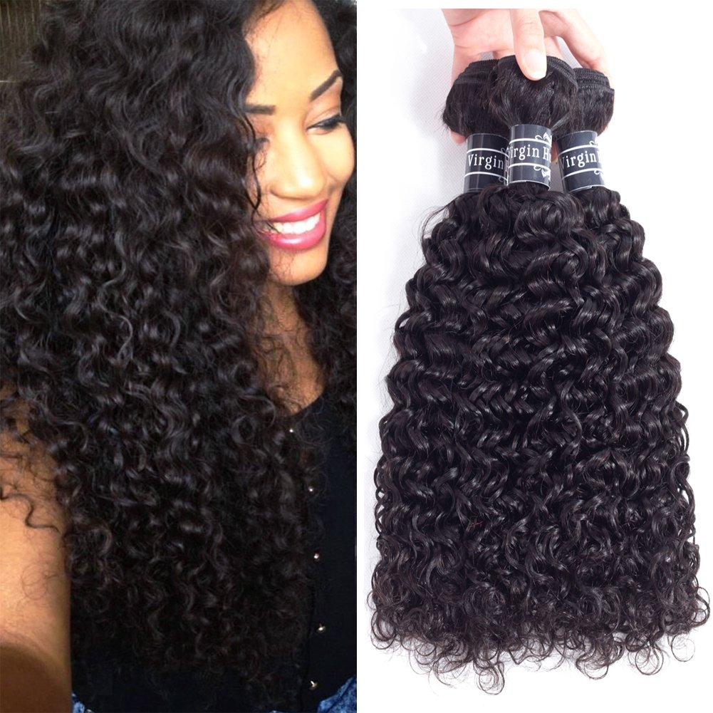 Algopix Similar Product 2 - Amella Hair 8A Brazilian Curly Virgin