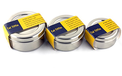Algopix Similar Product 18 - Cal Tiffin 188 Stainless Steel 3pack
