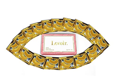 Algopix Similar Product 17 - 24k Gold Eye Mask  by Lovoir 15