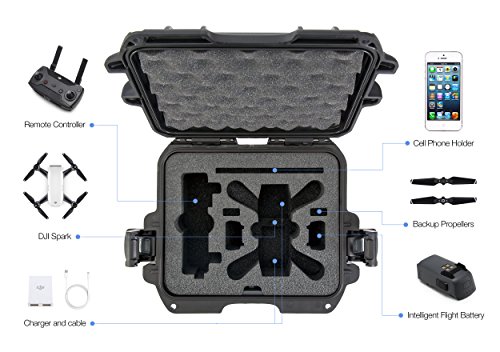 Algopix Similar Product 16 - Nanuk 905 Waterproof Hard Drone Case
