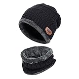 Algopix Similar Product 20 - VBIGER Kids Winter Hat and Scarf Set