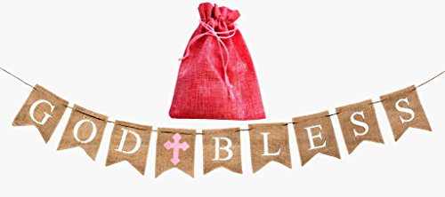 Algopix Similar Product 6 - God Bless Baptism BannerHoly Communion