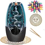 Algopix Similar Product 18 - Ceramic Waterfall Backflow Incense