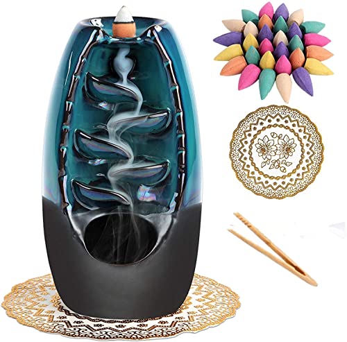 Algopix Similar Product 11 - Ceramic Waterfall Backflow Incense