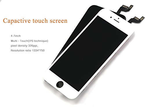 Algopix Similar Product 18 - IPhone 6 Plus Screen Replacement White