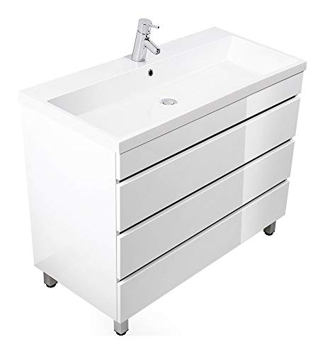 Algopix Similar Product 7 - Emotion Standing Vanity Unit VIA 100