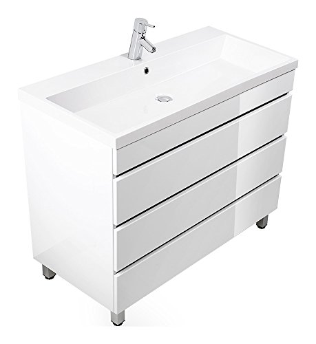Algopix Similar Product 6 - Emotion Standing Vanity Unit VIA 100