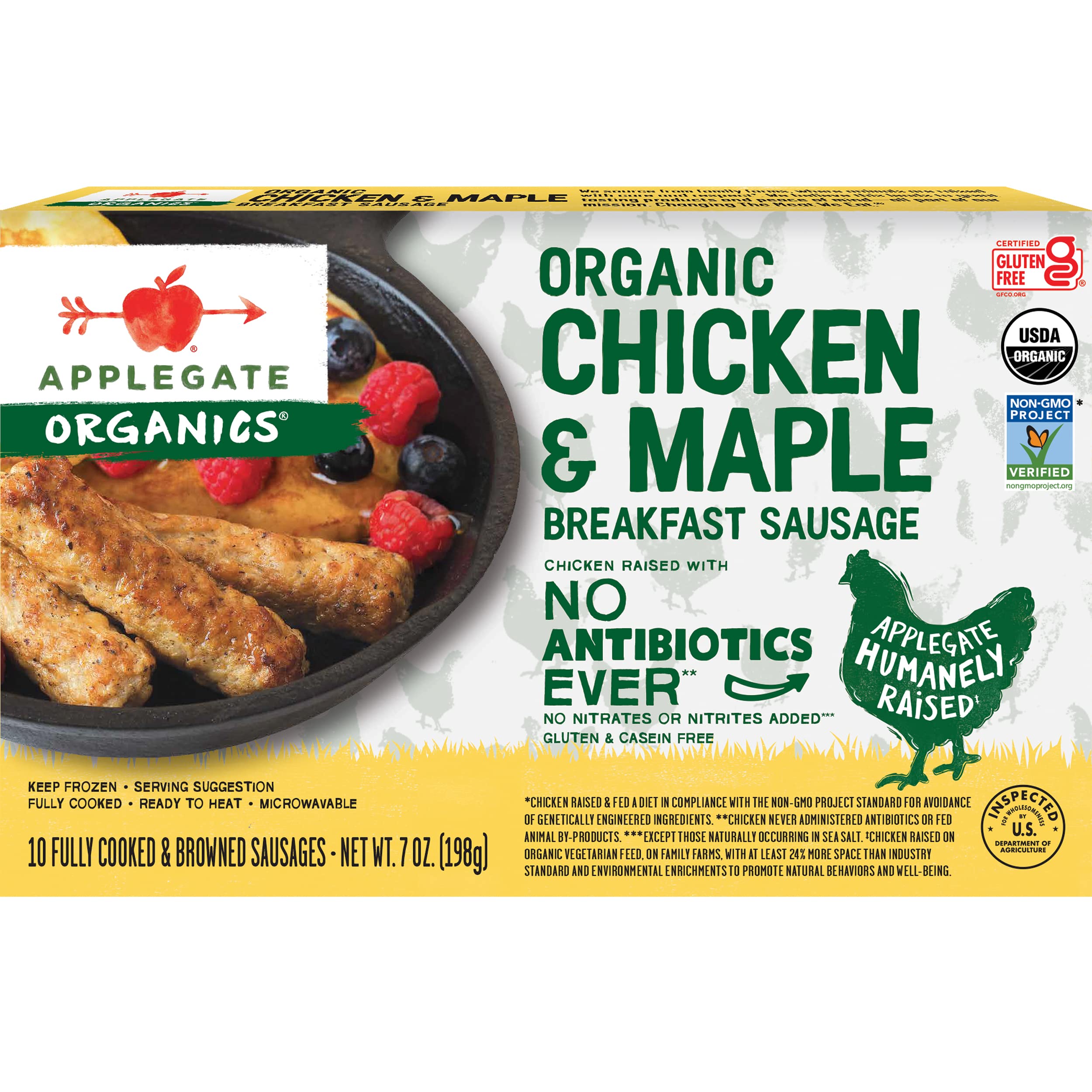 Algopix Similar Product 15 - Applegate Organic Chicken  Maple