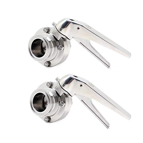 Algopix Similar Product 17 - QiiMii Sanitary Stainless Steel 304 Tri