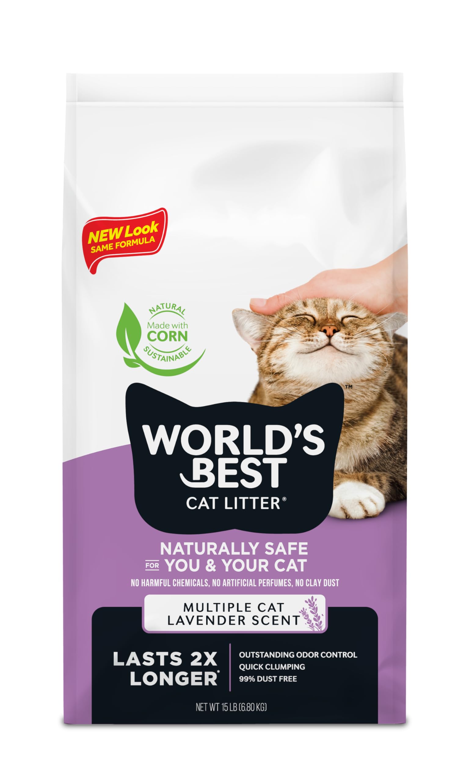 Algopix Similar Product 6 - WORLDS BEST CAT LITTER Multiple Cat