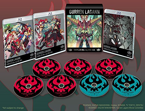 Algopix Similar Product 20 - Gurren Lagann Complete Box Set Blu-ray