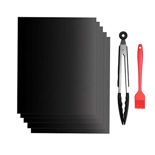 Algopix Similar Product 9 - GOFRIEND BBQ Grill Mat Set of 5