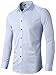 Algopix Similar Product 15 - Mens Fiber Casual Button Up Slim Fit