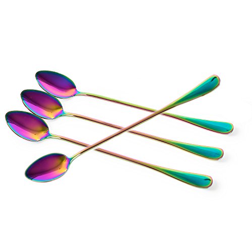 Algopix Similar Product 1 - dhrbsx LongHandled ice Tea Spoon