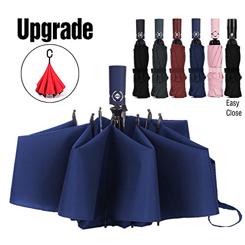 Algopix Similar Product 4 - LANBRELLA Umbrella Windproof Travel