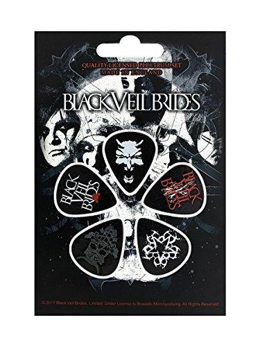 Algopix Similar Product 10 - Black Veil Brides Guitar Plectrums 