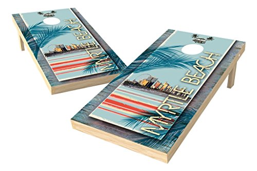 Algopix Similar Product 2 - PROLINE Myrtle Beach Cornhole Set