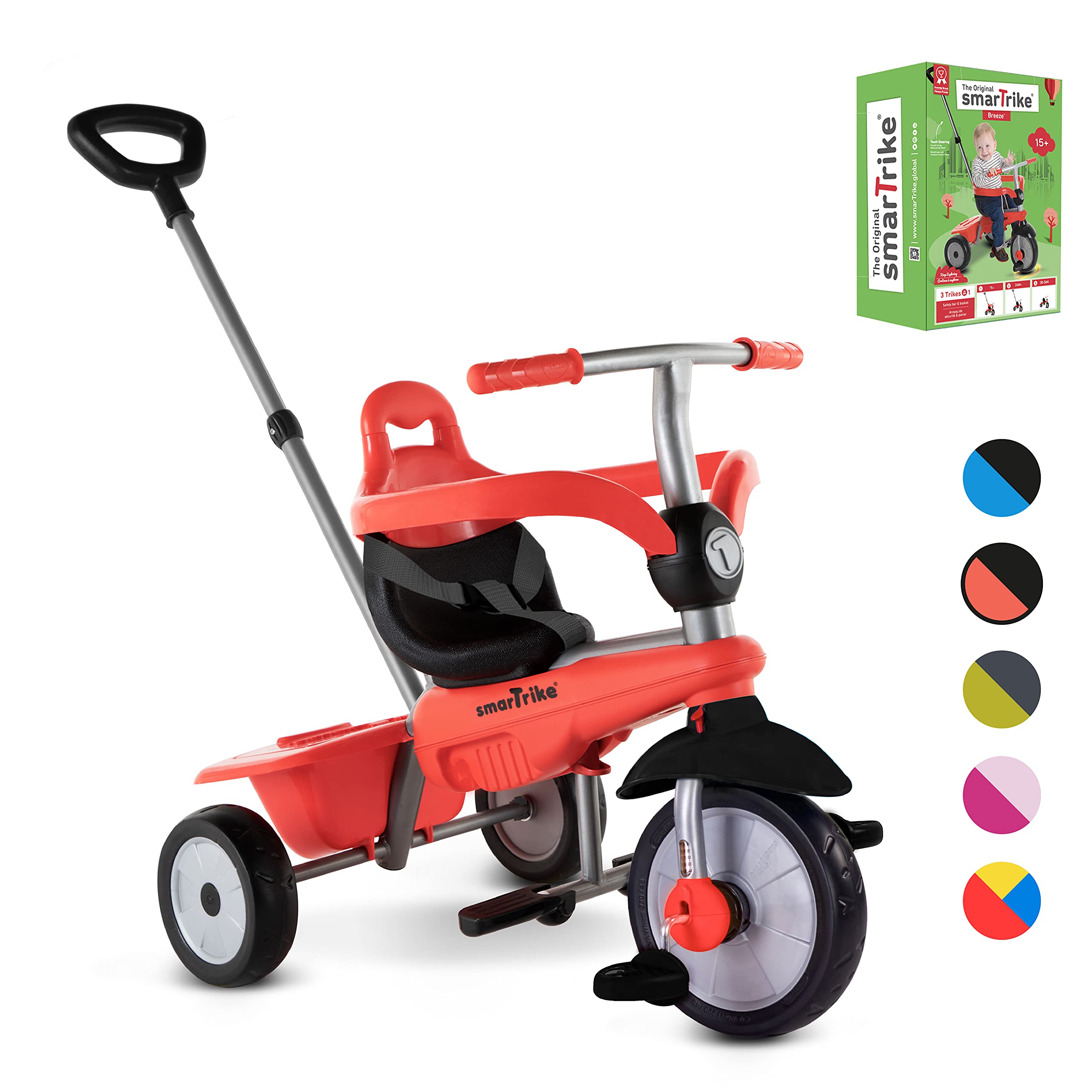 Algopix Similar Product 13 - smarTrike Breeze Toddler Tricycle for