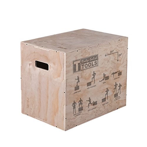Algopix Similar Product 12 - Body Solid 3-Way Wood Plyo Box