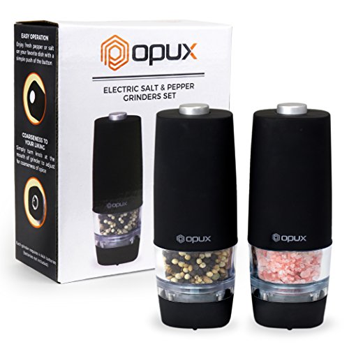 Algopix Similar Product 19 - OPUX Premium Battery Operated Salt and