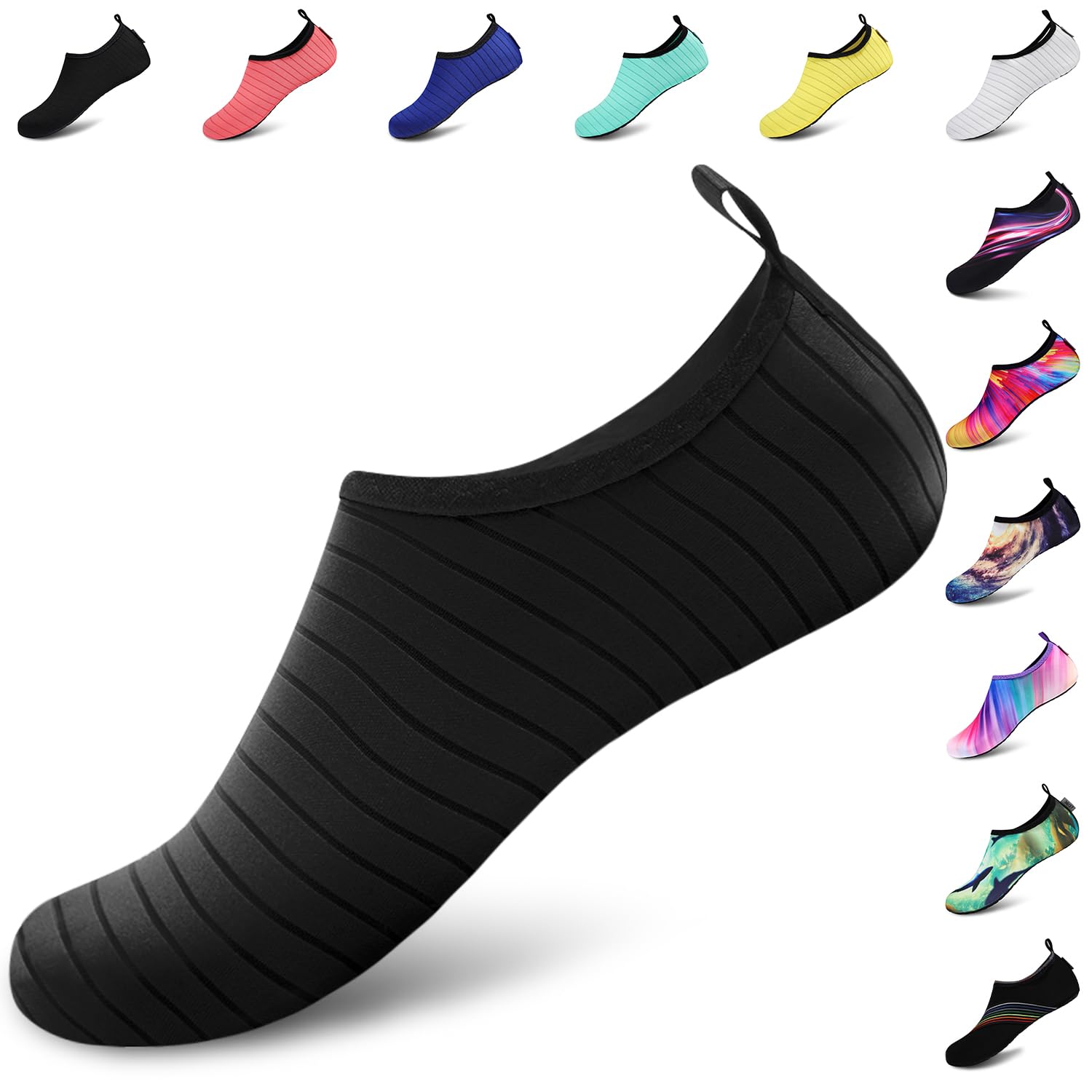 Algopix Similar Product 7 - VIFUUR Water Sports Unisex Shoes Black