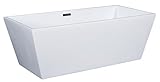 Algopix Similar Product 5 - ALFI brand AB8832 Tub, 67", White