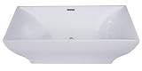 Algopix Similar Product 9 - ALFI brand AB8840 Tub, 67", White