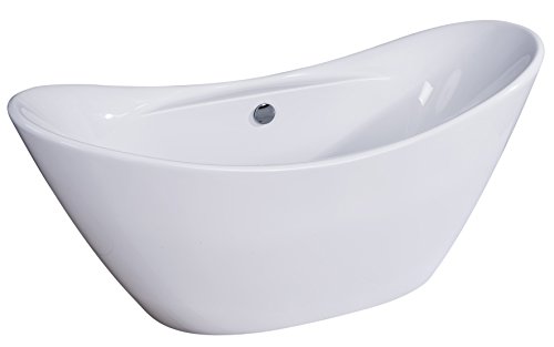 Algopix Similar Product 6 - ALFI brand AB8803 Tub, 68", White