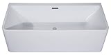Algopix Similar Product 10 - ALFI brand AB8858 Tub, 59", White