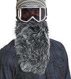 Algopix Similar Product 16 - Beardski Great Wolf Ski Mask Black