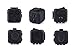 Algopix Similar Product 9 - antsy labs 8101K Midnight Fidget Cube