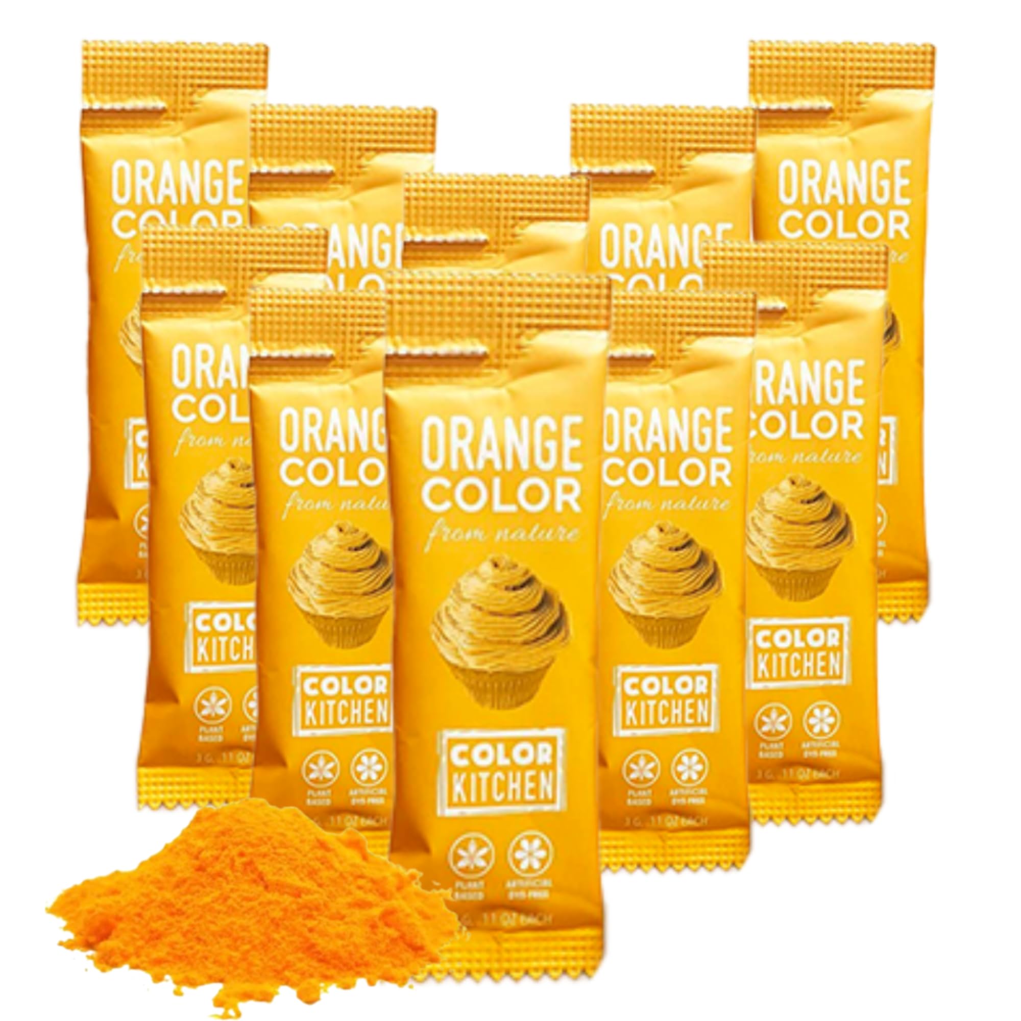 Algopix Similar Product 3 - ColorKitchen ORANGE Concentrated Food