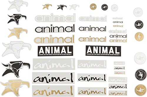 Algopix Similar Product 13 - Animal Assorted Sticker Pack: Set of 44