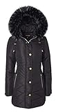 Algopix Similar Product 11 - Women Longer Length Plush Lined Quilted