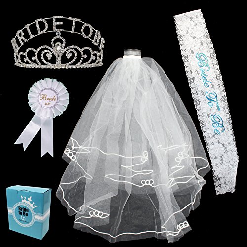 Algopix Similar Product 19 - JOYIN 5 Pieces Bride to Be Bachelorette
