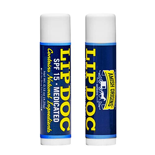 Algopix Similar Product 10 - Amish Origins Lip Doc SPF 15 Medicated