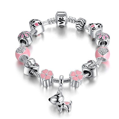 Algopix Similar Product 10 - Lucky Charm Bracelet Love and Clover