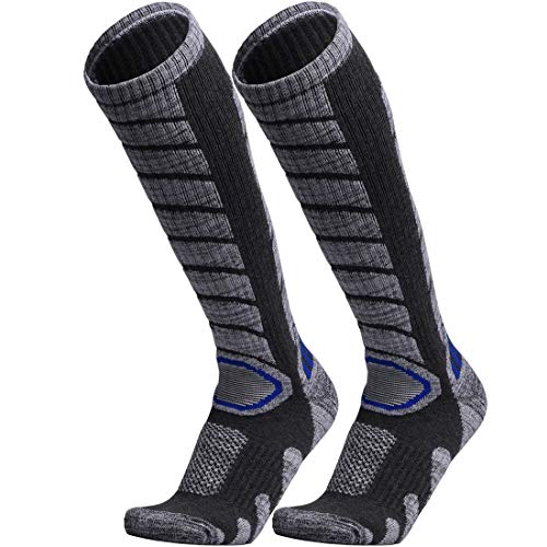 Algopix Similar Product 12 - WEIERYA Ski Socks 2 Pairs Pack for