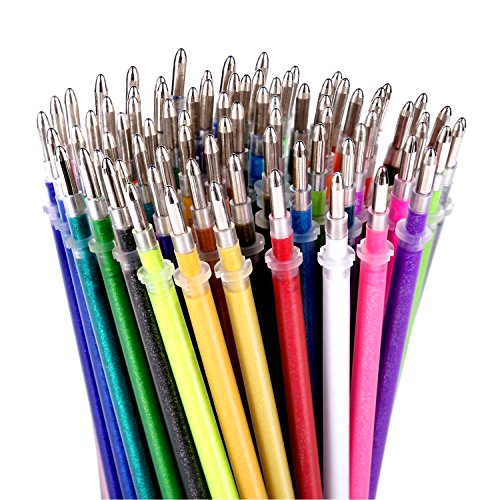 Algopix Similar Product 3 - Glitter Gel Pen Refills by Color