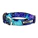 Algopix Similar Product 15 - Galaxy Print Collar for Pets Size Small