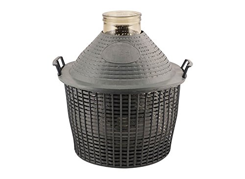 Algopix Similar Product 10 - Glass Demijohn - 9 G (34 L) - Wide Mouth