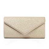 Algopix Similar Product 17 - Labair Shining Envelope Clutch Purses