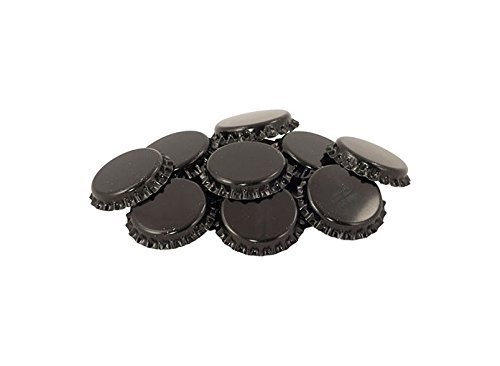 Algopix Similar Product 2 - Bottle Caps - Black (50 Caps)