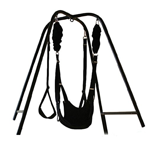 Algopix Similar Product 13 - Sex Swing Stand with Wrist Restraints