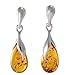 Algopix Similar Product 11 - Amber Earrings  GIA Certified Baltic