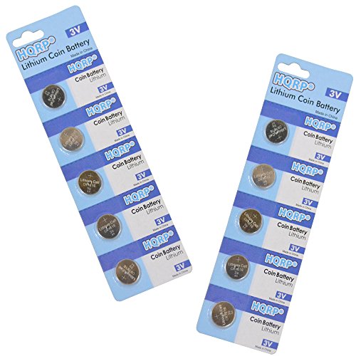 Algopix Similar Product 10 - HQRP 10Pack Battery for Watch Casio