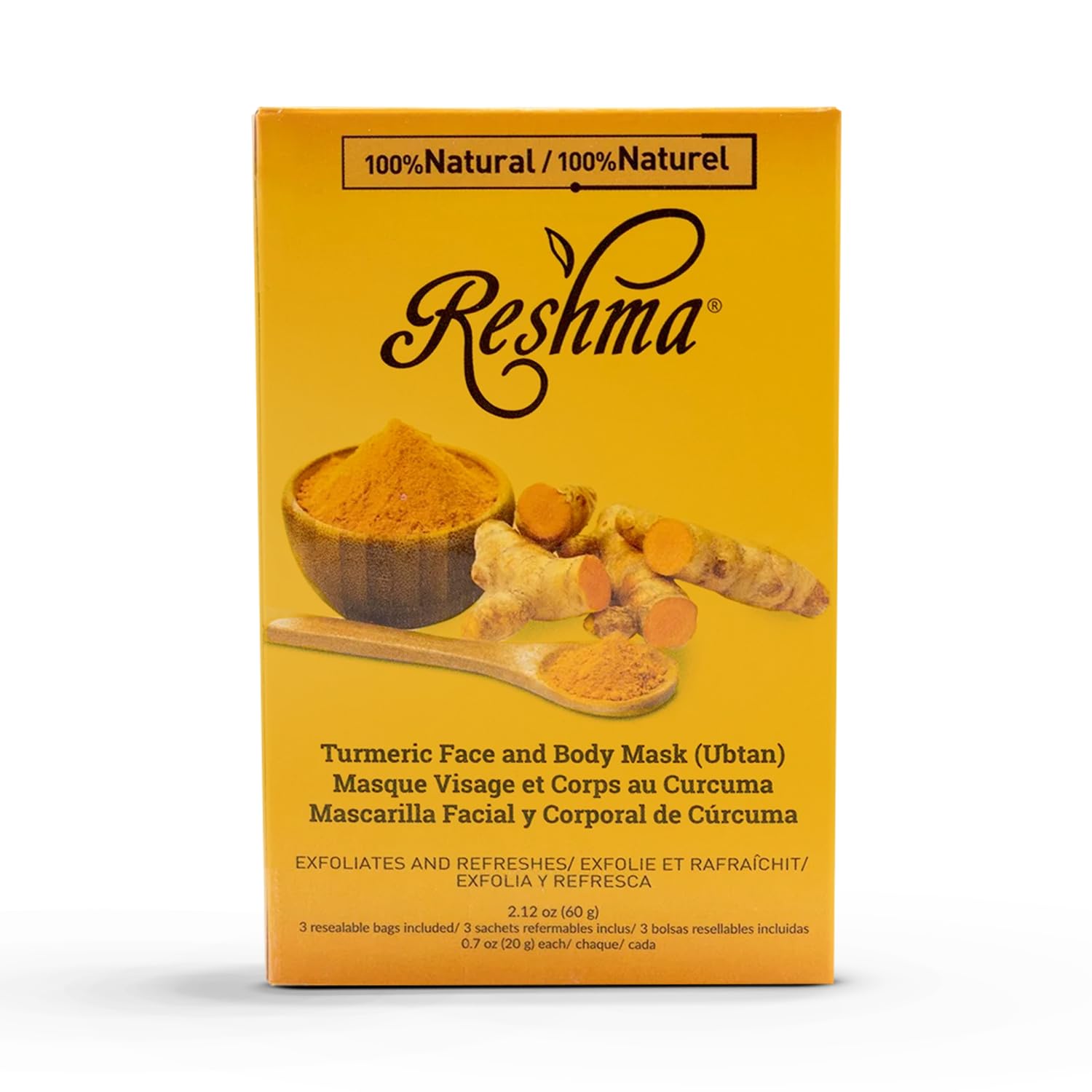 Algopix Similar Product 13 - Reshma Beauty Turmeric Face Mask